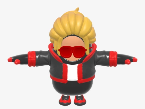 Versa Fall Guy - Fortnite 3D Model