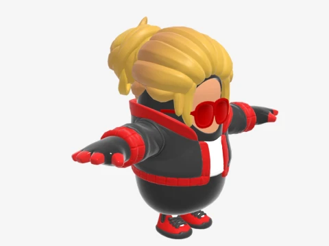 Versa Fall Guy - Fortnite 3D Model