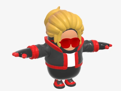 Versa Fall Guy - Fortnite 3D Model