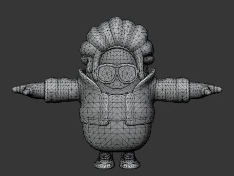 Versa Fall Guy - Fortnite 3D Model