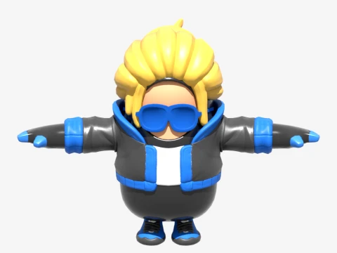 Neo Versa Fall Guy - Fortnite Modelo 3D