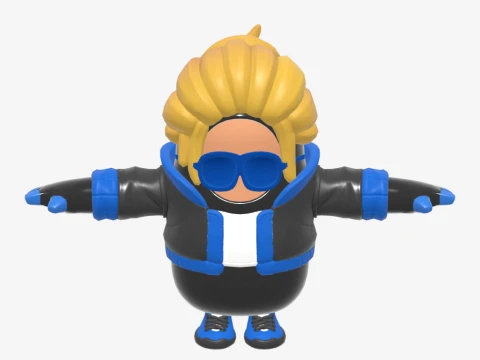 Neo Versa Fall Guy - Fortnite 3D Model