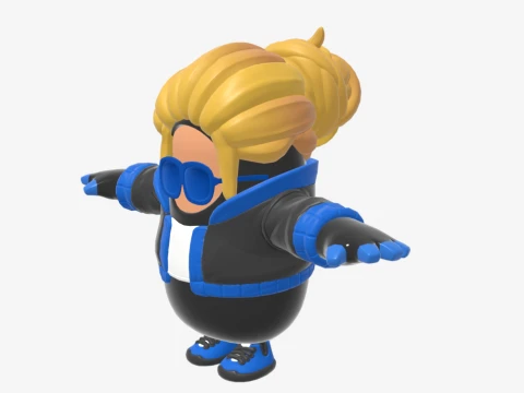Neo Versa Fall Guy - Fortnite 3D Model