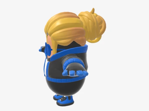 Neo Versa Fall Guy - Fortnite 3D Model