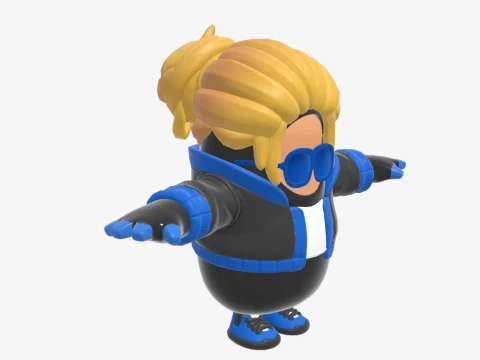 Neo Versa Fall Guy - Fortnite 3D Model