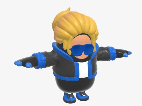 Neo Versa Fall Guy - Fortnite 3D Model