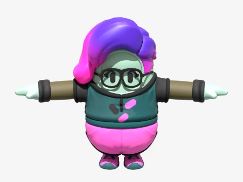 Cepha Fall Guy - Fortnite 3D Model
