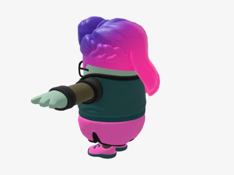 Cepha Fall Guy - Fortnite 3D Model