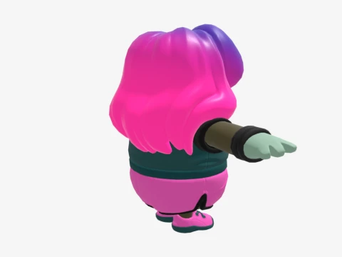 Cepha Fall Guy - Fortnite 3D Model