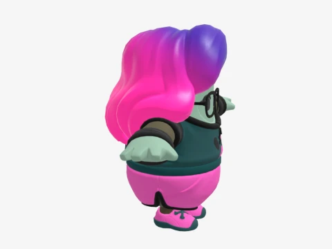 Cepha Fall Guy - Fortnite 3D Model