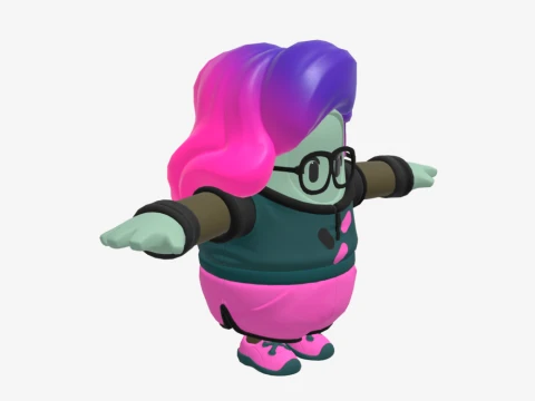 Cepha Fall Guy - Fortnite 3D Model