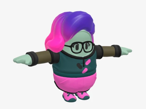 Cepha Fall Guy - Fortnite 3D Model