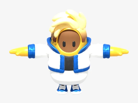 Apollo Fall Guy - Fortnite Modelo 3D