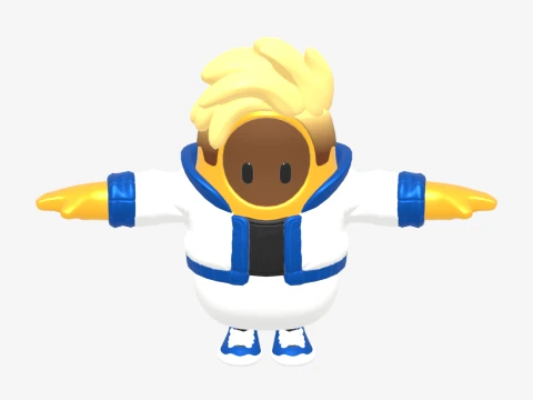 Apollo Fall Guy - Fortnite 3D Model