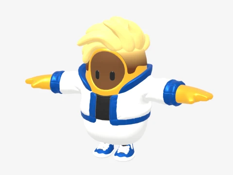 Apollo Fall Guy - Fortnite 3D Model