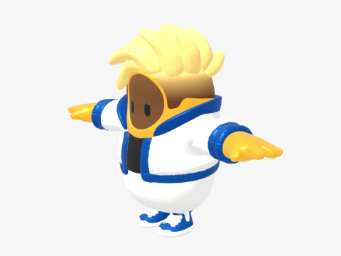 Apollo Fall Guy - Fortnite 3D Model