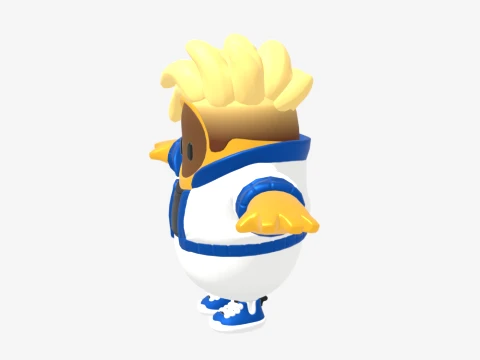Apollo Fall Guy - Fortnite 3D Model