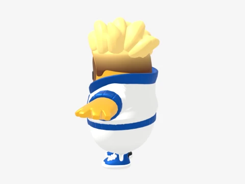 Apollo Fall Guy - Fortnite 3D Model
