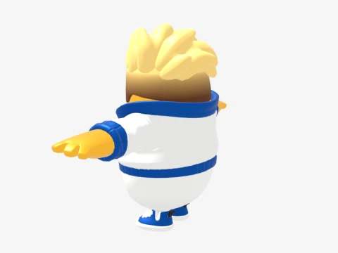 Apollo Fall Guy - Fortnite 3D Model