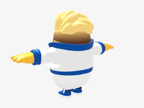 Apollo Fall Guy - Fortnite 3D Model