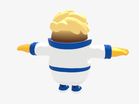 Apollo Fall Guy - Fortnite 3D Model