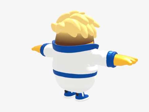 Apollo Fall Guy - Fortnite 3D Model