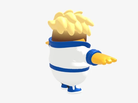 Apollo Fall Guy - Fortnite 3D Model
