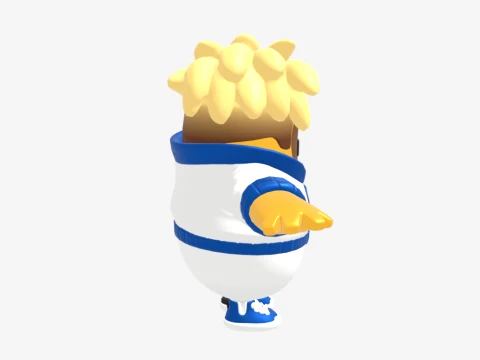 Apollo Fall Guy - Fortnite 3D Model