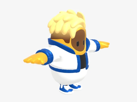 Apollo Fall Guy - Fortnite 3D Model