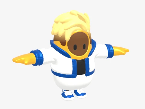Apollo Fall Guy - Fortnite 3D Model