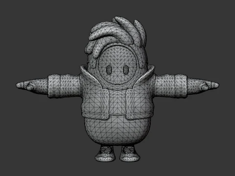 Apollo Fall Guy - Fortnite 3D Model
