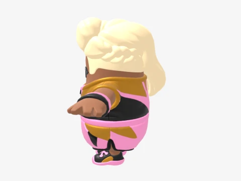 Promenade Fall Guy - Fortnite 3D Model