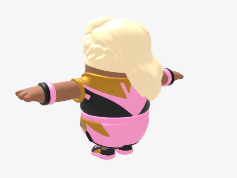 Promenade Fall Guy - Fortnite 3D Model