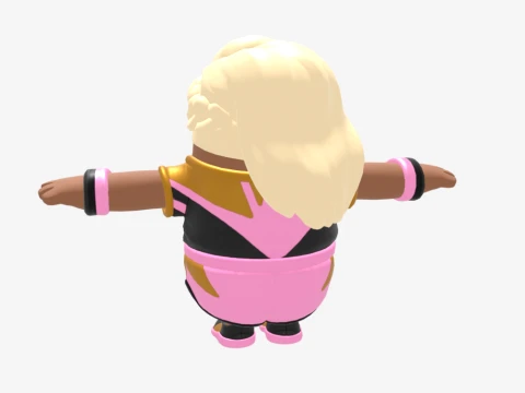 Promenade Fall Guy - Fortnite 3D Model