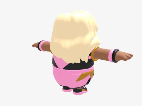 Promenade Fall Guy - Fortnite 3D Model