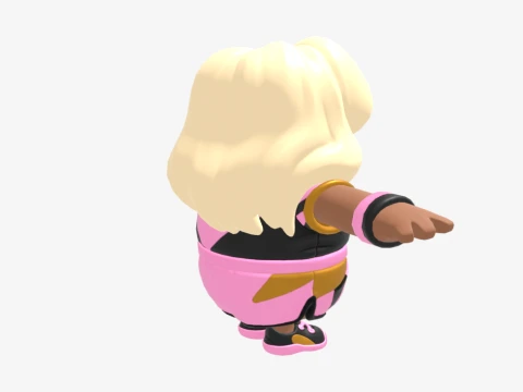 Promenade Fall Guy - Fortnite 3D Model