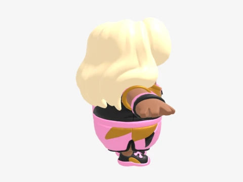 Promenade Fall Guy - Fortnite 3D Model
