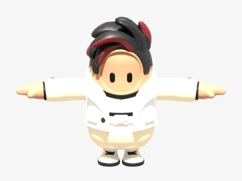 Paxton Price Fall Guy-Fortnite 3D Model
