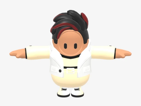 Paxton Price Fall Guy - Fortnite 3D Model