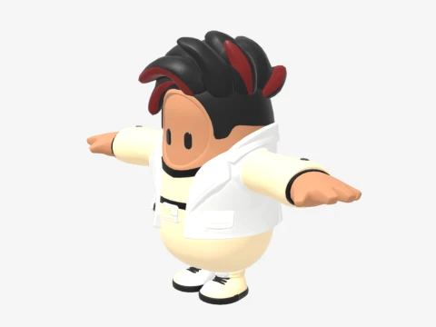 Paxton Price Fall Guy - Fortnite 3D Model
