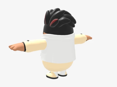 Paxton Price Fall Guy - Fortnite 3D Model