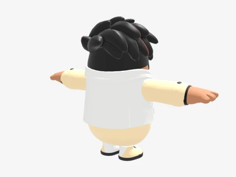 Paxton Price Fall Guy - Fortnite 3D Model