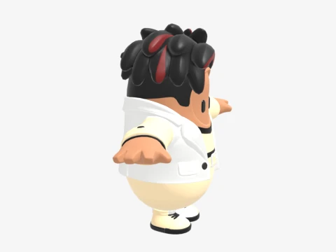 Paxton Price Fall Guy - Fortnite 3D Model