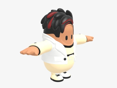 Paxton Price Fall Guy - Fortnite 3D Model
