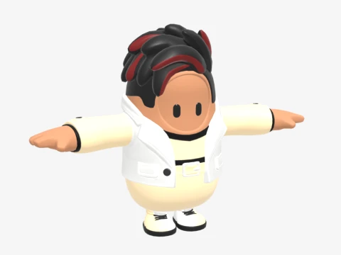 Paxton Price Fall Guy - Fortnite 3D Model