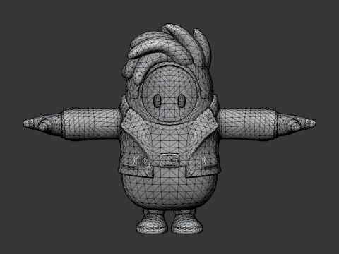 Paxton Price Fall Guy - Fortnite 3D Model