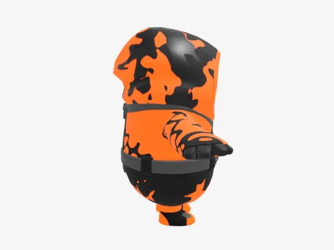 Molten Omen Fall Guy - Fortnite 3D Model