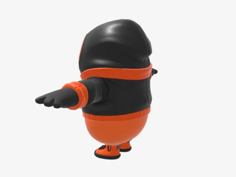Absenz Fall Guy - Fortnite 3D Model