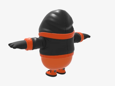 Absenz Fall Guy - Fortnite 3D Model