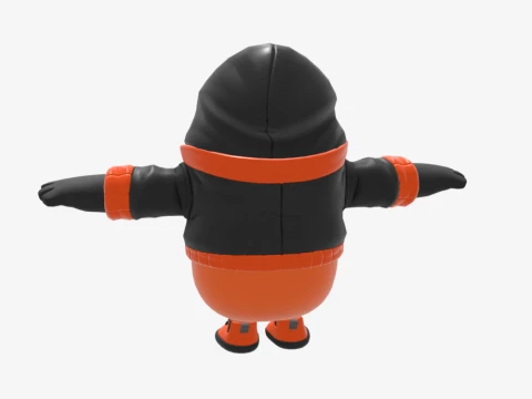Absenz Fall Guy - Fortnite 3D Model